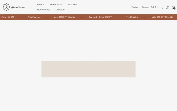 Swiss Shopify teması demo mağaza görünümü